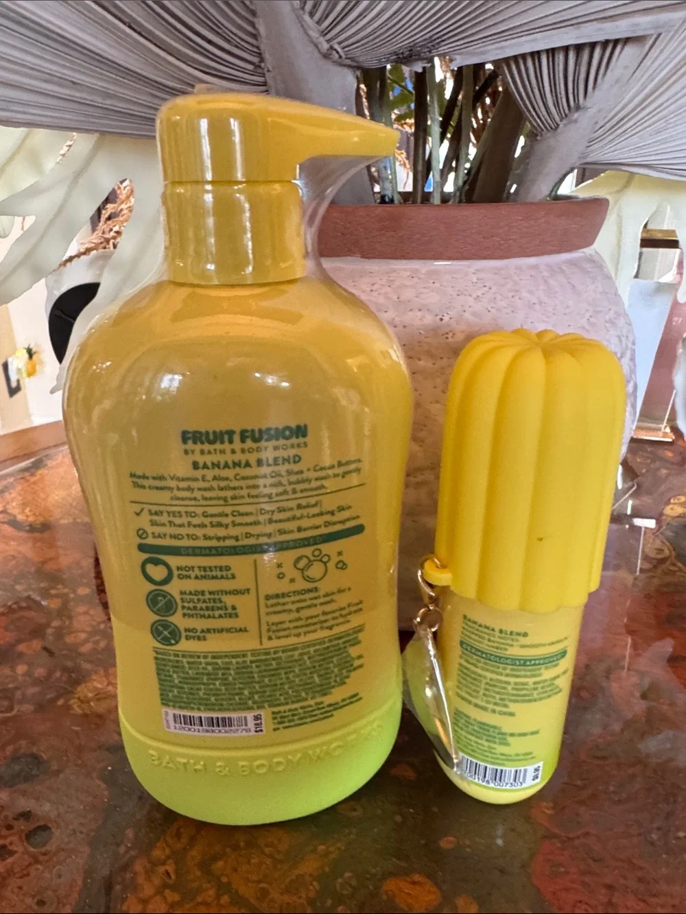 Bath & Body Works Fruit Fusion Banana Blend Body Wash & Mist